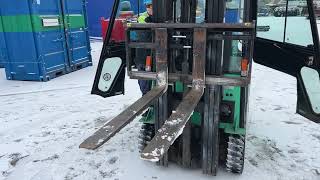 Chariot élévateur électrique Mitsubishi FB16N à vendre - Image 4 | Machineryline CD Chariot élévateur électrique Mitsubishi FB16N | Image 4 - Machineryline