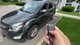 Chevy Equinox/GMC Terrain: How To Use The Remote Starter