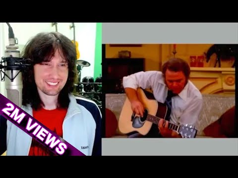 British guitarist reacts to the day that Roy Clark WON at playing the guitar!