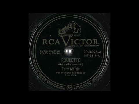 OLDIES 1950 APR 8 ROULETTE-Tony Martin