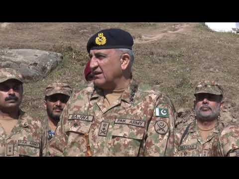Press Release No 325/2018, COAS visited troops on LOC at Sarpir - 25 Oct 2018 (ISPR Official Video)
