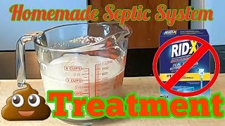 Homemade Septic System Treatment