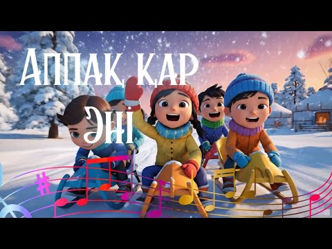 ⛄️Ән / Қыс келді / Балаларға арналған дамытушы ӘН #қазақша #ертегі #ән