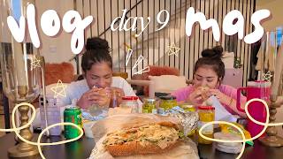 VLOGMAS ♡ day 9 (decorating my christmas tree!! the insane viral sandwhich mukbang, bestie is HERE)