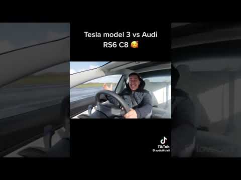 Audi Rs6 vs Tesla Model 3 Performance