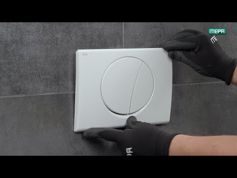 Betätigungsplatte MEPA Sun - Montage