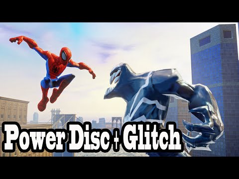 Disney Infinity 2.0: Marvel Super Heroes Black Panther's Vibranium Knives & Web Line Glitch- HD