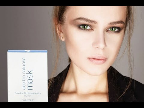 Forever aloe bio-cellulose mask 