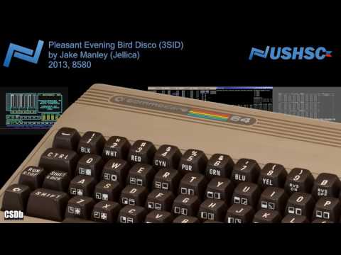 Pleasant Evening Bird Disco (3SID) - Jake Manley (Jellica) - (2013) - C64 chiptune