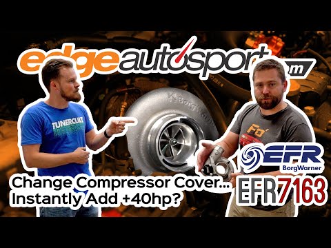 New Turbo Compressor Housing Adds 40hp? Subaru STi tuned to 500hp  |  Edge Autosport