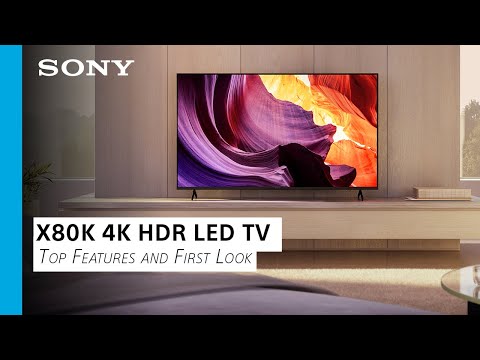 Sony 55" LED TV 4K KD-55X80K
