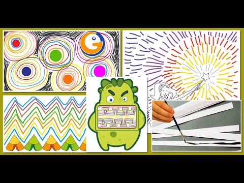 séance de Graphisme pour les enfants de la petite et la moyenne section ✍✍✍