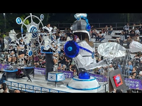 Carnaval de 25 de Mayo (Bs.As.) 2026.- Carroza Burucuya, 1ra.  noche.-