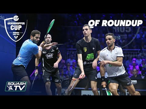 Squash: Grasshopper Cup 2019 - Quarter Final Roundup