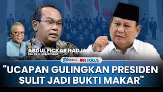 [FULL] Seruan Gulingkan Presiden Berujung Laporan Polisi, Pakar: Sulit Membuktikan Makar dari Ucapan
