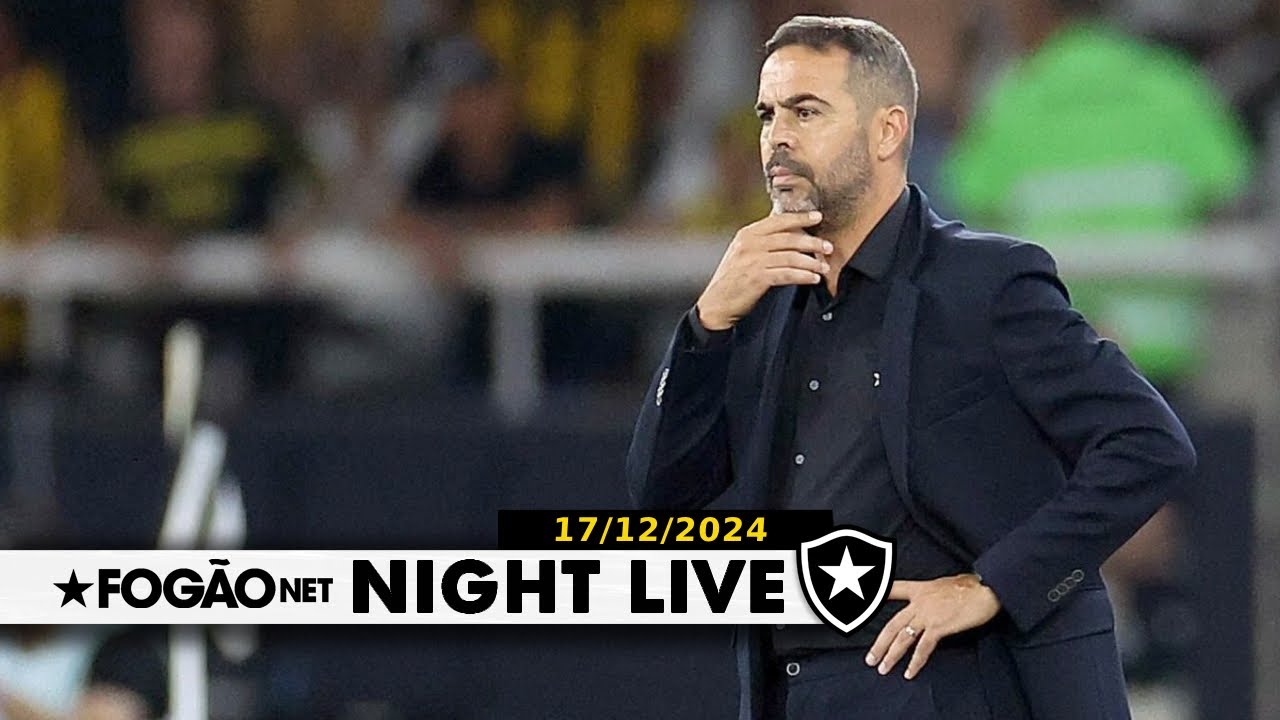 NIGHT LIVE | Artur Jorge fala em Portugal e fica em cima do muro… fica no Botafogo ou não?