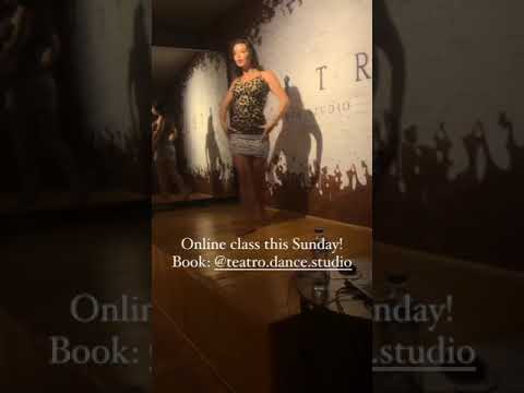 Johara belly dance Online class this Sunday! Book: @teatro. dance. studio