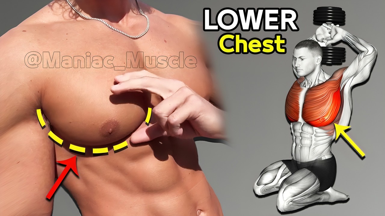 BEST Lower Chest Exercises ( Build Deeper Pecs )