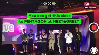 PENTAGON - &#39;Just do it yo!!&#39; Live Fancam at MEET&amp;GREET | 181022