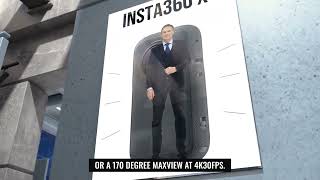 insta x4 - 360 Video Camera. 8k Resolution. 1 Inch sensor. Best for moto vlogging