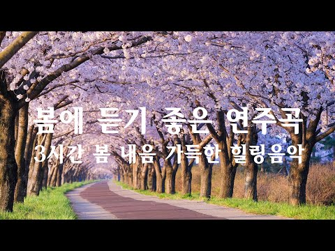화창한 봄날🌼산뜻한 봄맞이 힐링음악 모음 🌼 스트레스해소음악, 아침음악, 명상음악, 요가