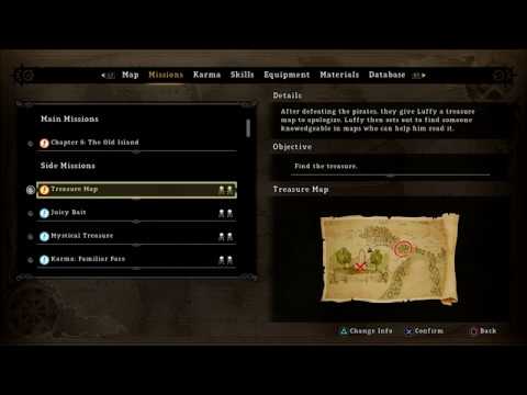 One Piece World Seeker Treasure Map Treasure Location