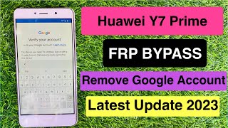 Huawei y7 prime frp bypass//Huawei Y7 Prime Google Account Bypass//Frp Bypass 2023