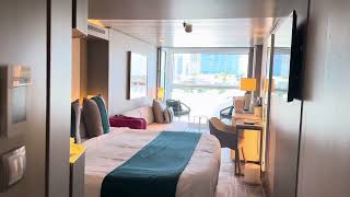 Celebrity Edge - Cabin 7210 Infinite Veranda with partial obstructed view