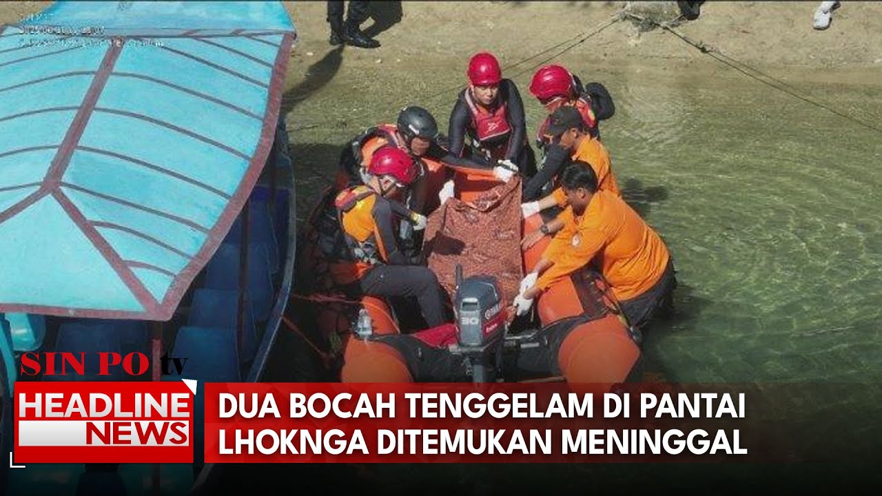 Dua Bocah Tenggelam di Pantai Lhoknga Ditemukan Meninggal