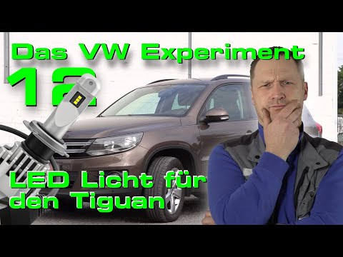 LED Licht im VW Tiguan - Das VW Experiment 12