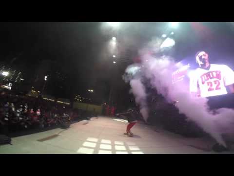 Jordan Cornish at Runnin' Rebel Madness