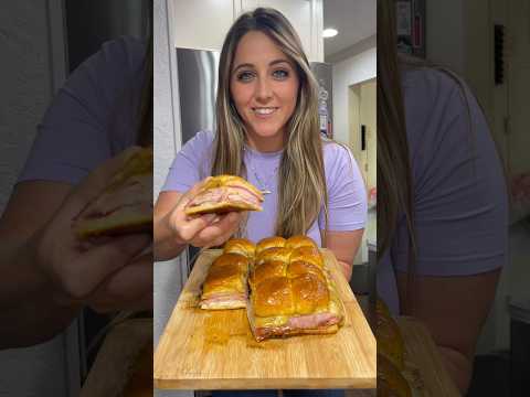 Smoked Ham and Cheese Sliders🔥