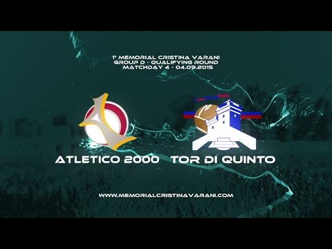 ASD ATLETICO 2000-USD TOR DI QUINTO 1-0 (Memorial Cristina Varani)