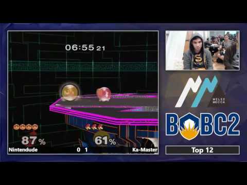 SPY Nintendude vs ENT Ka Master Top 12 Melee   Battle of BC 2