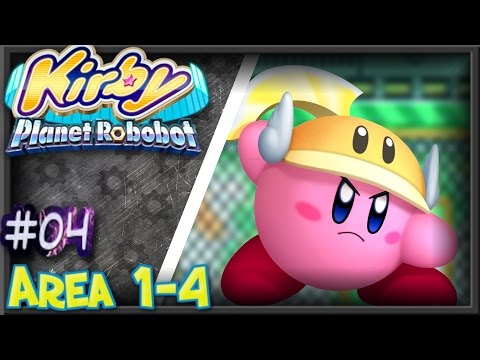 Kirby Planet Robobot (100%) Area 1-4: Patched Plains [04]