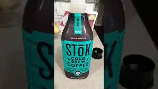 Review of Stok Cold Brew Coffee in Un-Sweet Black