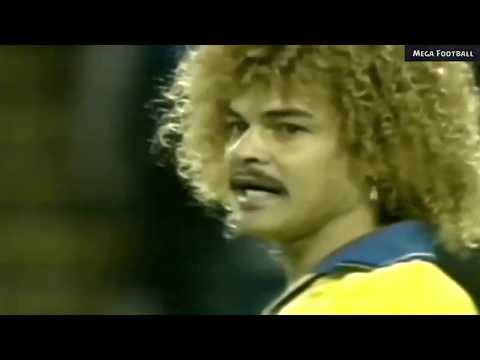 Carlos Valderrama ● Amazing Skills ● Dribbling & Goals