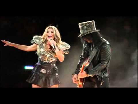 Slash Feat. Fergie - Sweet Child of Mine [Super Bowl XLV]