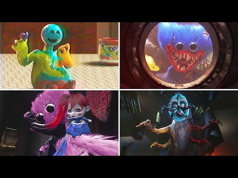 Poppy Playtime Chapter 4 - All Cutscenes (Full Movie)