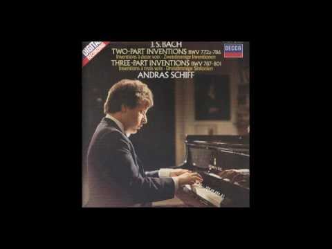 A.Schiff plays Bach's Inventions- Invention No.13 in A minor, BWV 784