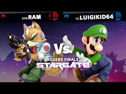 Ram (Snake, Palutena) vs Luigikid64 (Luigi) - Stargate #14 Losers Finals