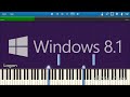 REMAKED VIDEO All Windows Startup And Shutdown Sound On Synthesia Reversed