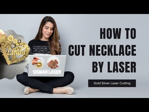 Heart Necklace Laser Cutting