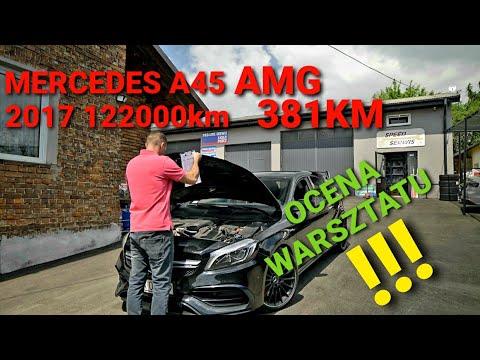 Mercedes A45 AMG opinia warsztatu !Czy Mercedes a45 jest najbardziej dopracowanym hot hatch?test !