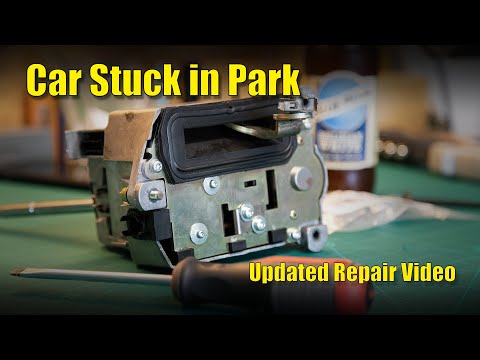 Car Stuck in Park - Updated Repair Video | Fixed for good!