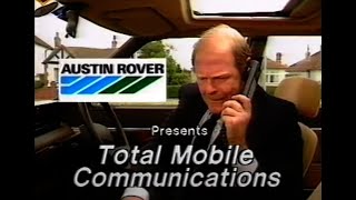 Austin Rover - Cellular Telephone Service - Total Mobile Communications - 1985