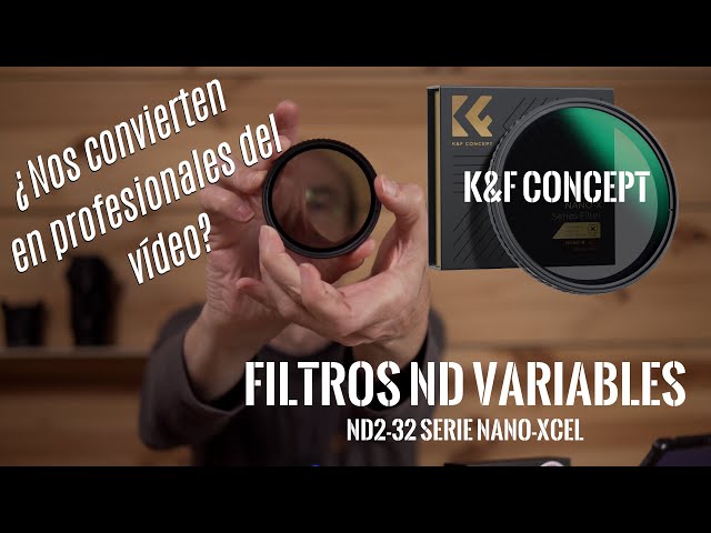 Vídeo relacionado con K&F CONCEPT Nano-Xcel 82mm ND Filtro ND100000 (16.6 Pasos),Filtro ND de Densidad Neutra ND100000, Filtro de Vidrio Óptico HD con Nano Revestimiento 28 Capas