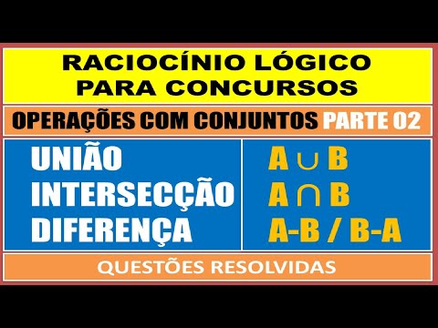 Union - Intersection - Difference - SET OPERATIONS - Part 2 - TEST QUESTIONS