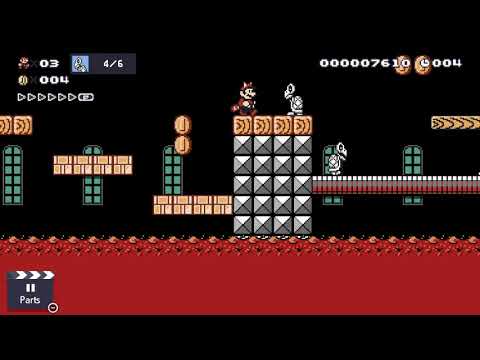 Super Mario Maker 2 – Level 48: Dry Bones Lava Lurker - Walkthrough