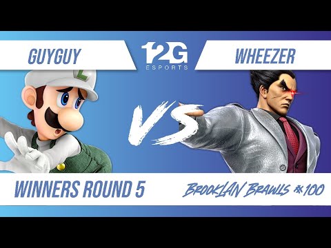 BrookLAN Brawls 100 - GuyGuy (Luigi) v. Wheezer (Kazuya) - Winners Round 5